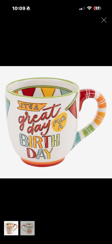 Glory Haus birthday coffee cup Glory Haus birthday coffee cup