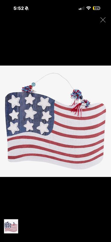Glory Haus Flag door hanger Glory Haus Flag door hanger