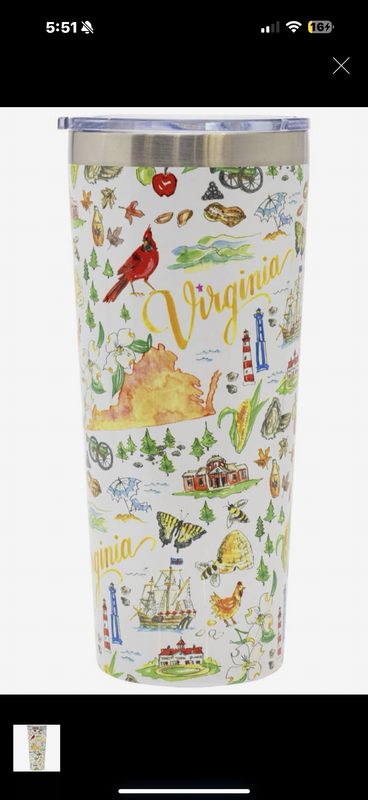 Virginia tumbler Virginia tumbler