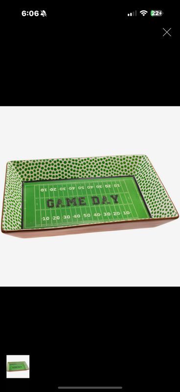 Football tray Football tray