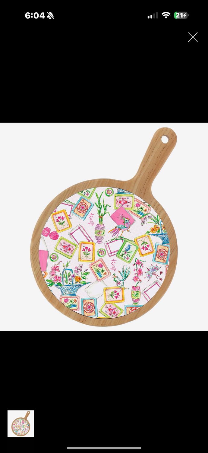 Mahjong cheese board Mahjong cheese board