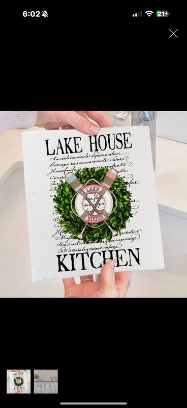 Wet it Dish cloth Wet it Dish cloth