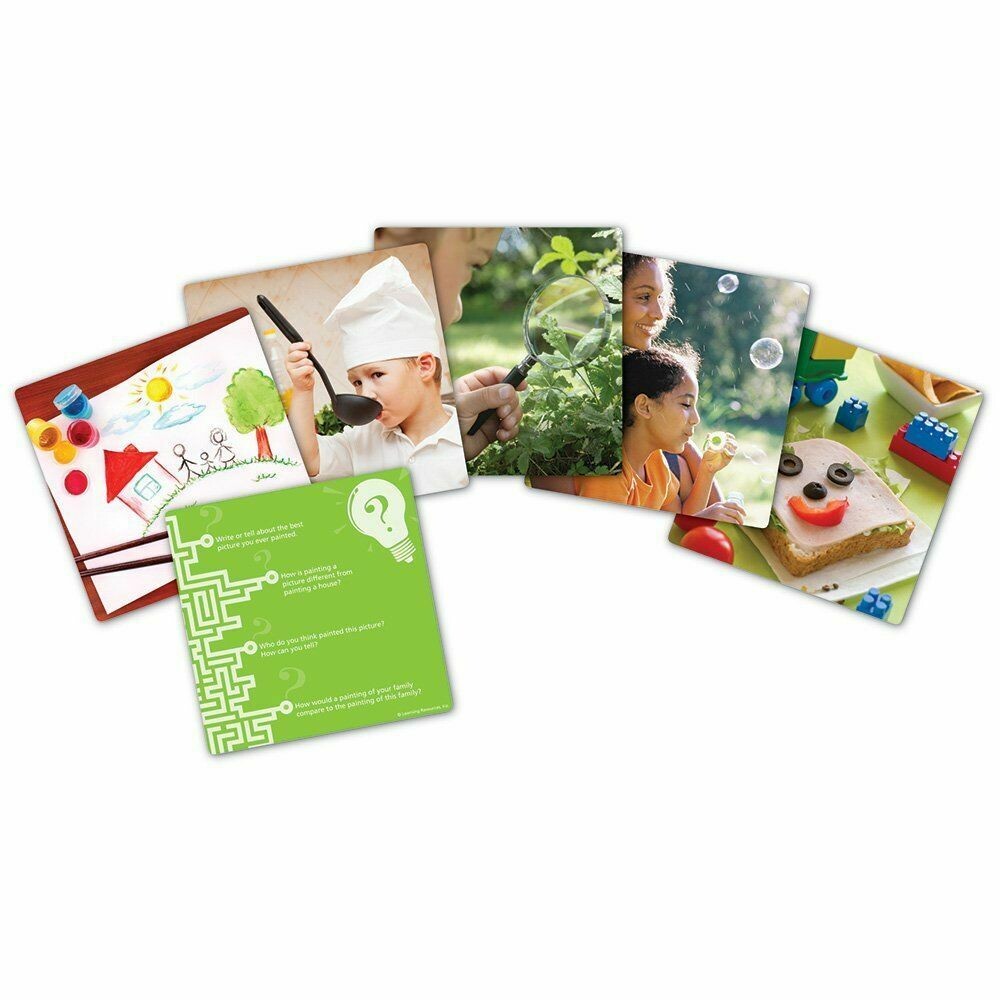Learning resources basic vocabulary photo cards image