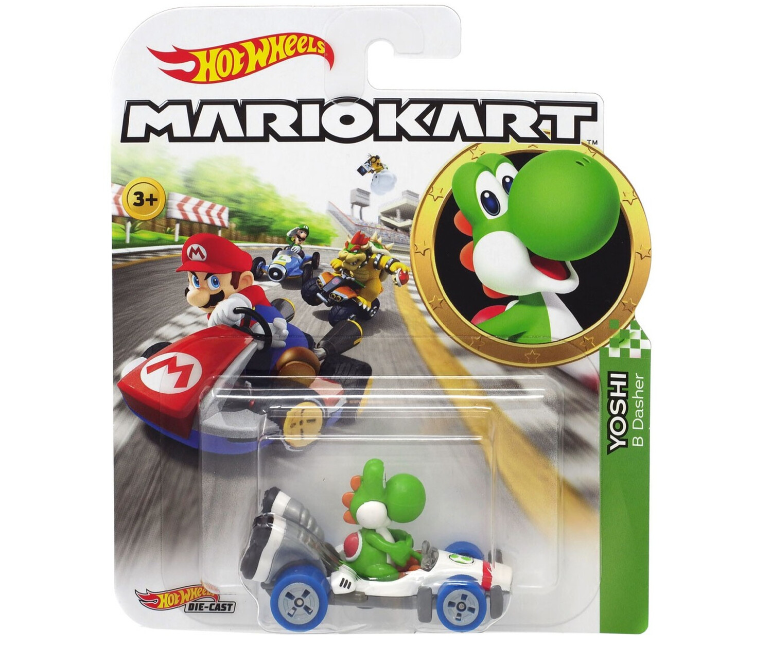 Hotwheels Mariokart Yoshi B Dasher