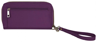 Double Zip Clutch