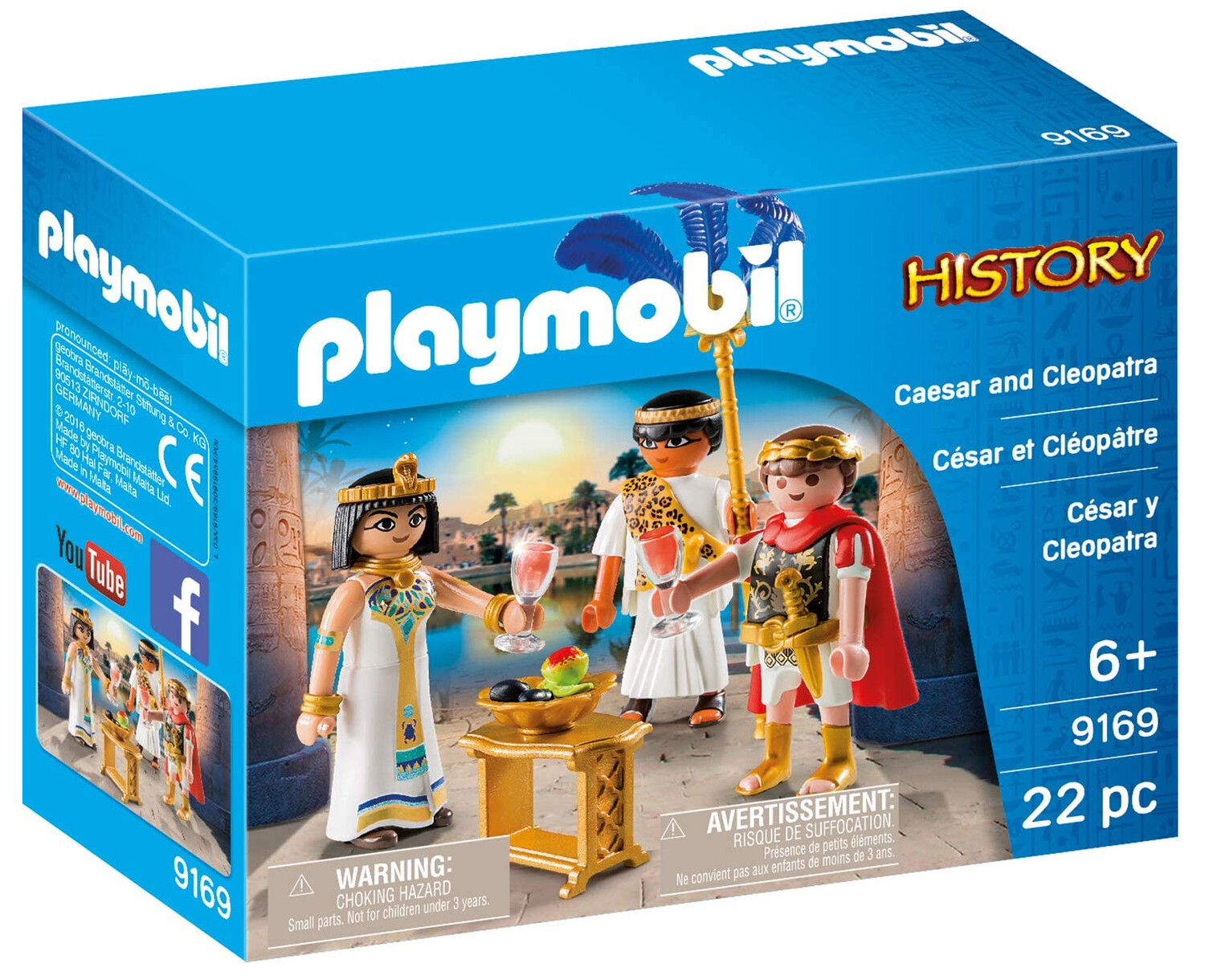 Caesar And Cleopatra Playmobil Set
