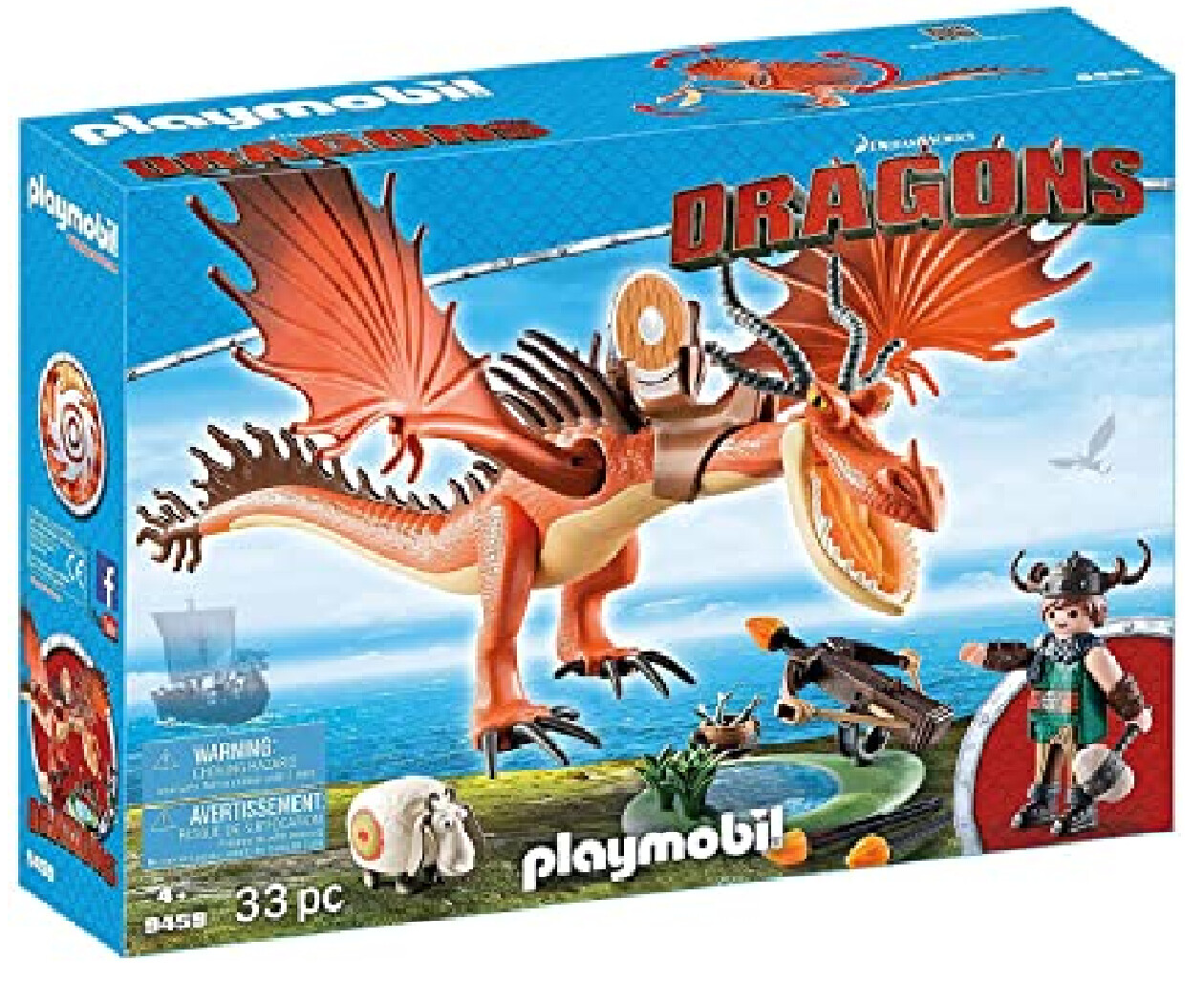 Snotlout And Hookfang Play set