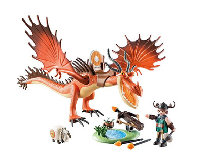 Snotlout And Hookfang Play set