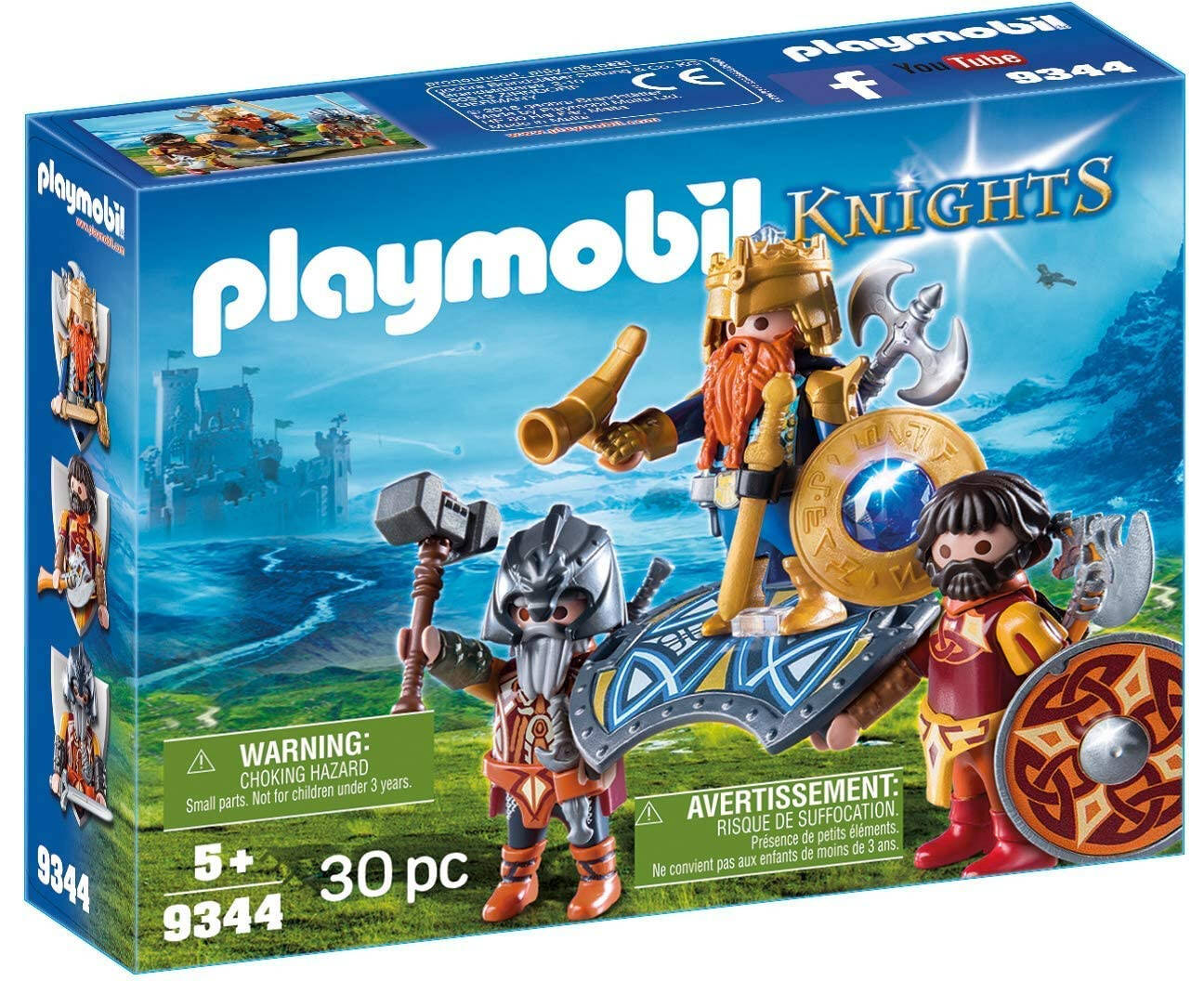 Dwarf King With Guards