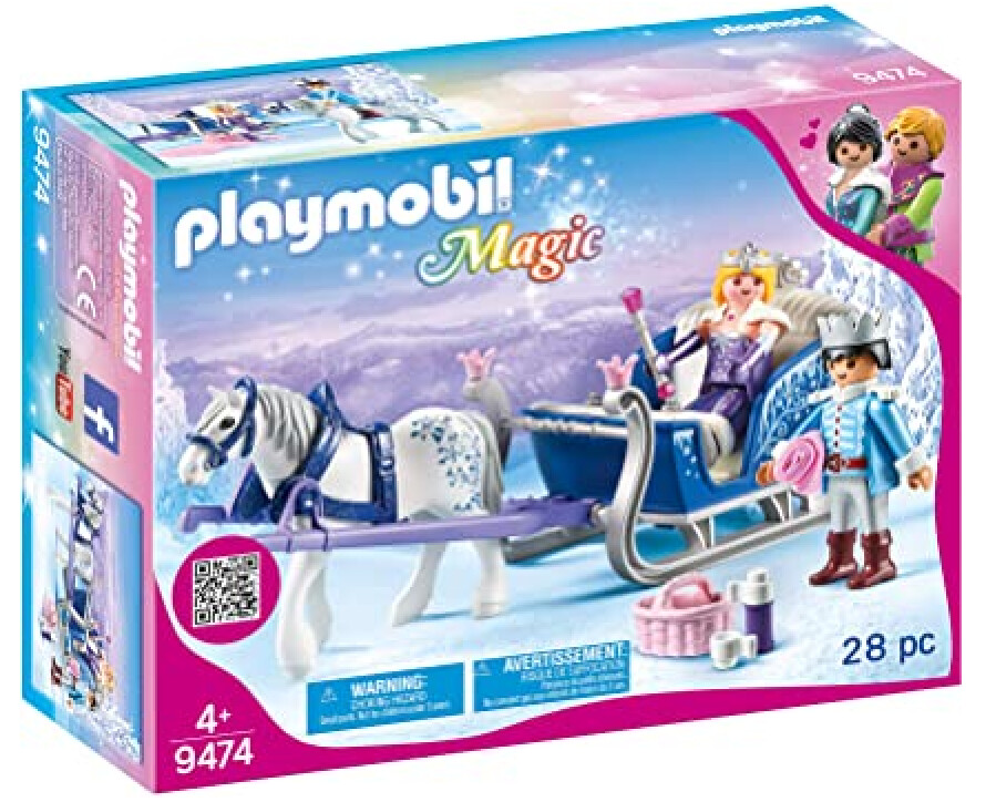 Sleigh With Royal Couple