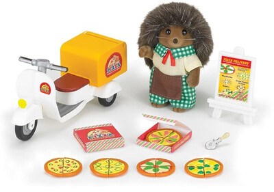 Calico Critters- Pizza Delivery Set