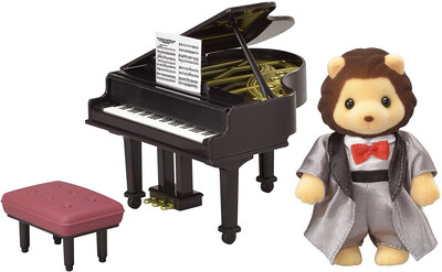 Calico Critters- Grand Piano Concert Set