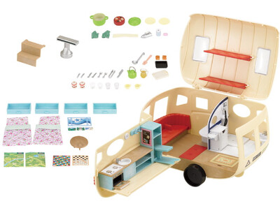 Calico Critters- Caravan Family Camper