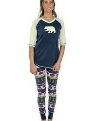 Bear Fair Isle PJ Legging