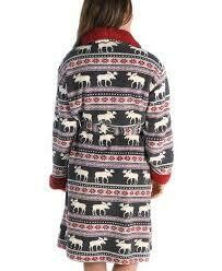 Moose Fair Isle Bathrobe