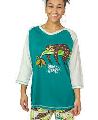 Sloth PJ Tall Tee