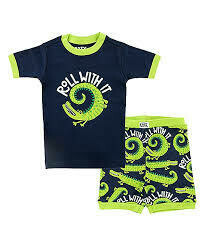 Alligator Kid Short PJ Set