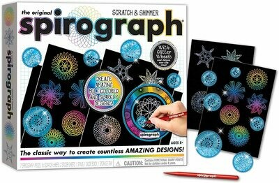 SPIROGRAPH SCRATCH &amp; SHIMMER