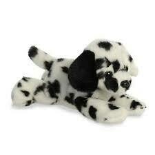 8" DIPPER DALMATIAN Mini Flopsie