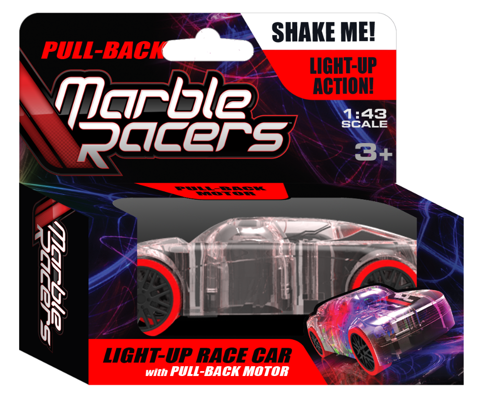 MARBLE RACER PULLBACK PDQ Red