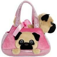 7&quot; Peek-A-Boo Pug Pet Carrier