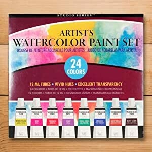 Artist Watercolor Paint Set