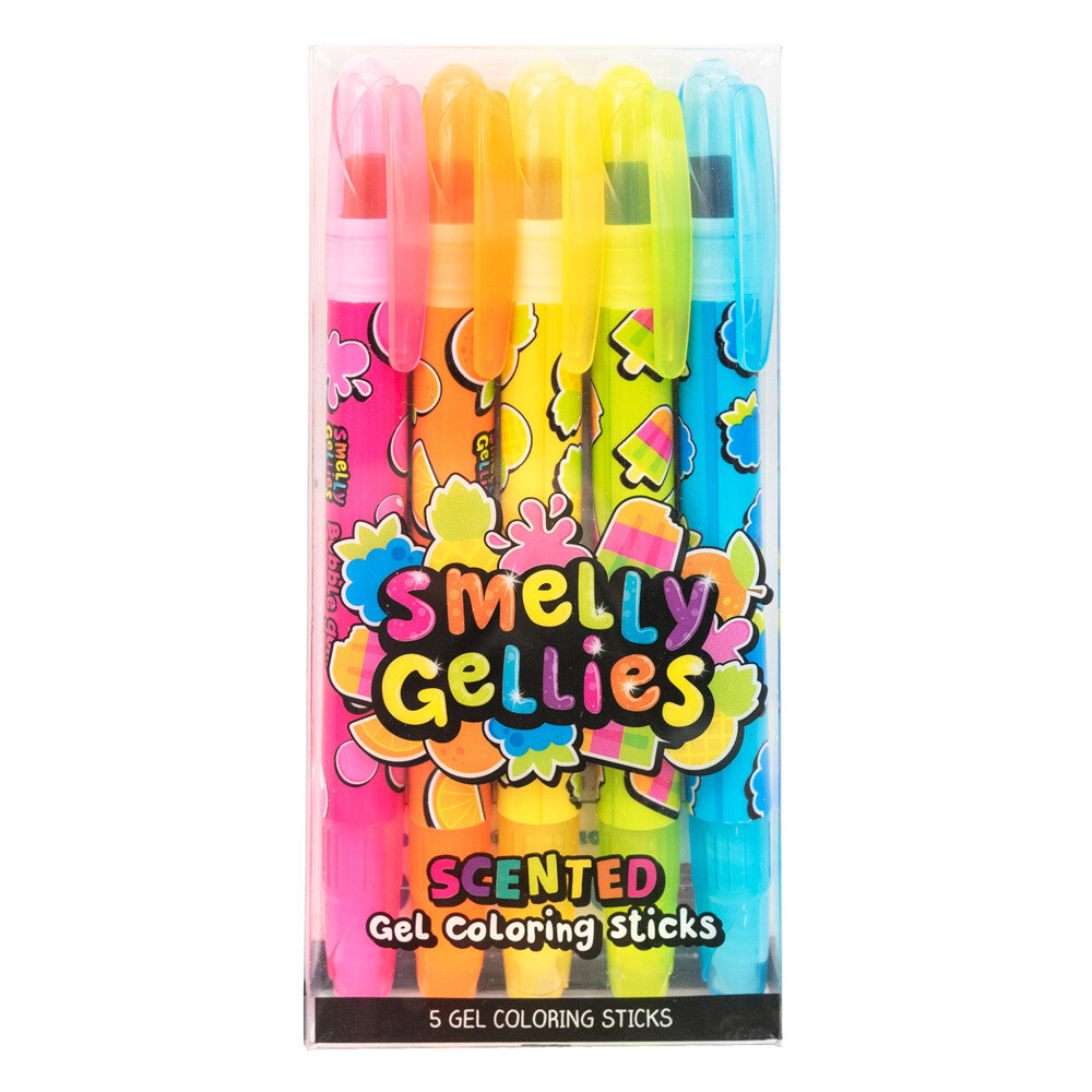 Smelly Gellies (Gel Crayon) 5-PACK