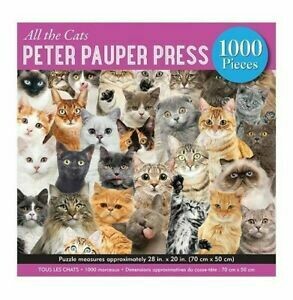 All The Cats 1000 Piece Jigsaw Puzzle