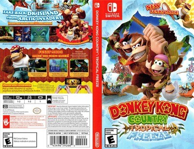 Donkey Kong Country Tropical Freeze Switch