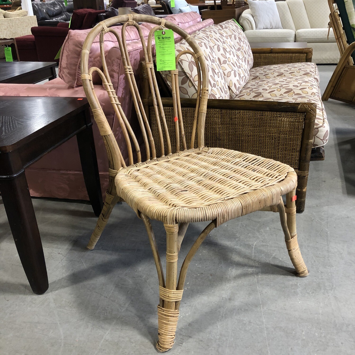 Bamboo Wicker Chair