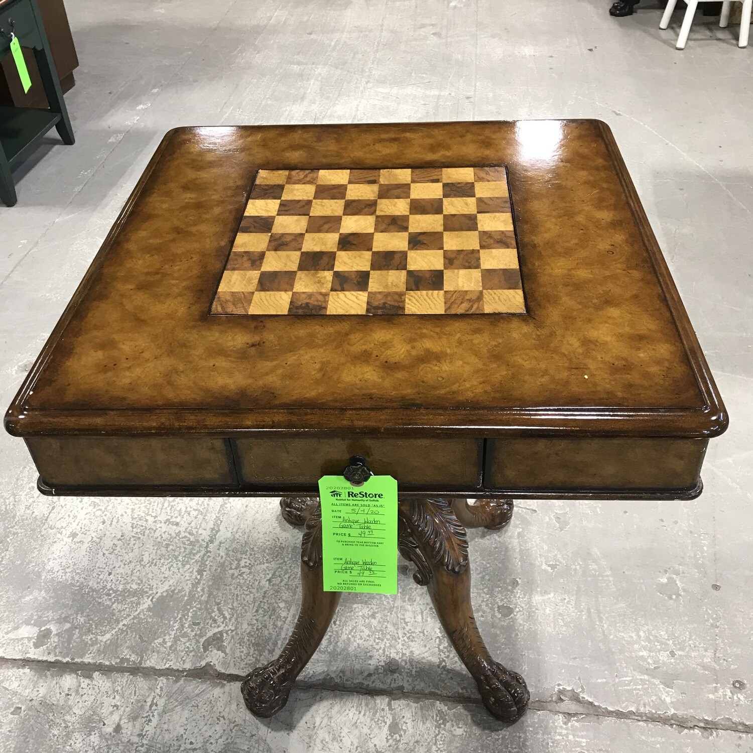 Wooden Game Table