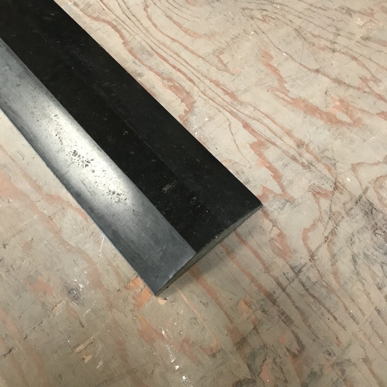 Black Rounded Granite Door Saddles