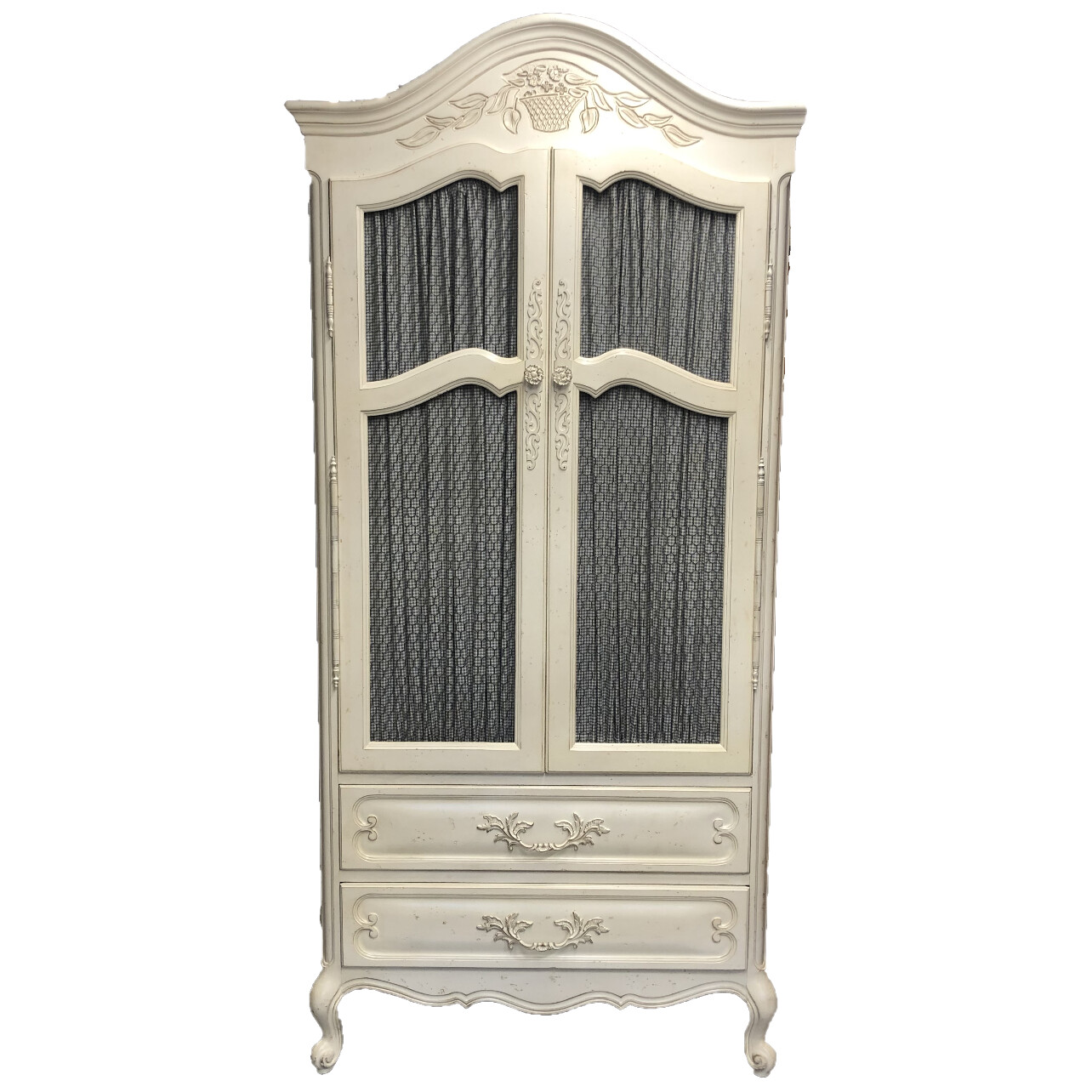 White French Country Armoire 2