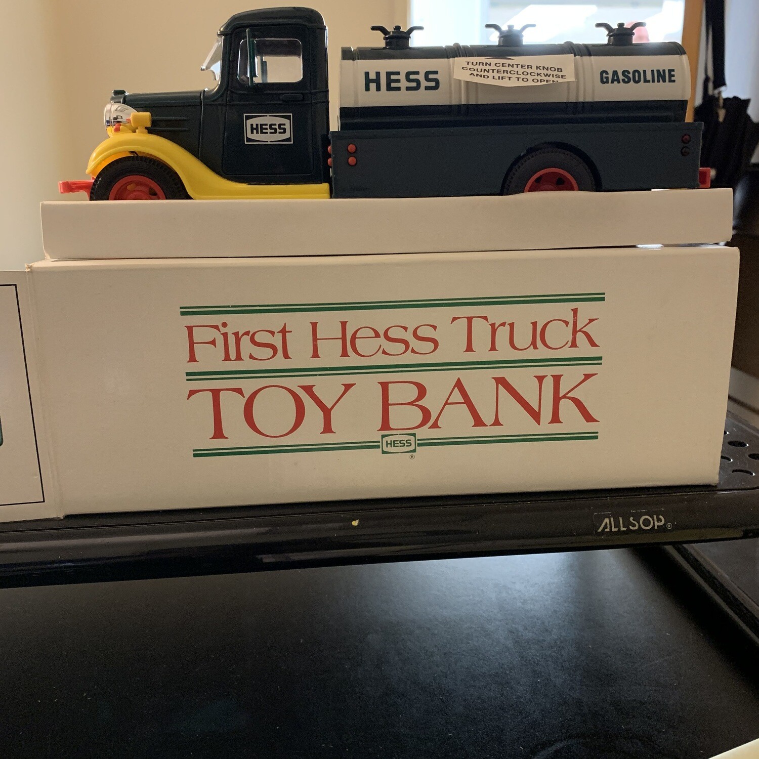 First Hess Truck Toy Bank