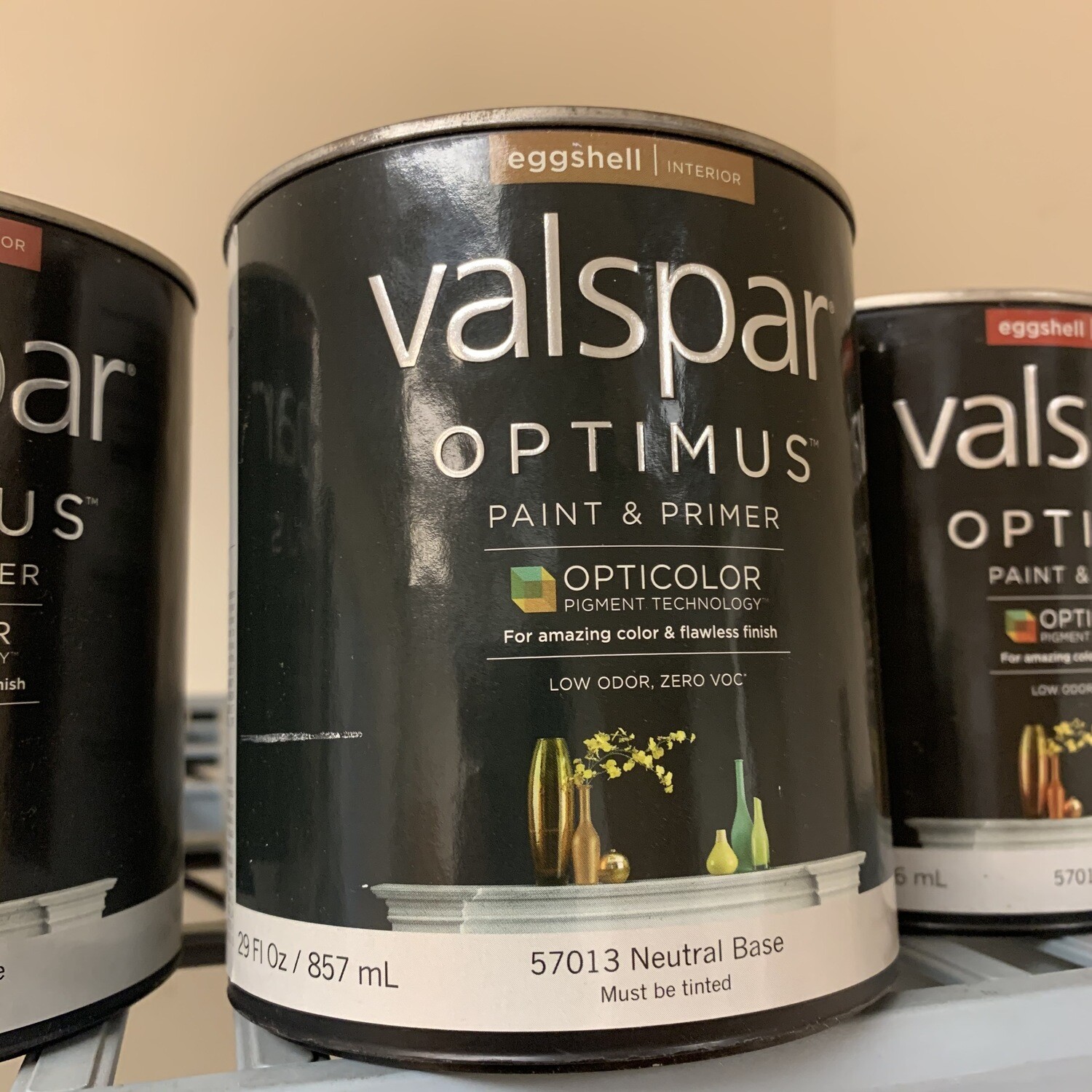 29 Oz Valspar Paint & Primer Eggshell Neutral Base 57013