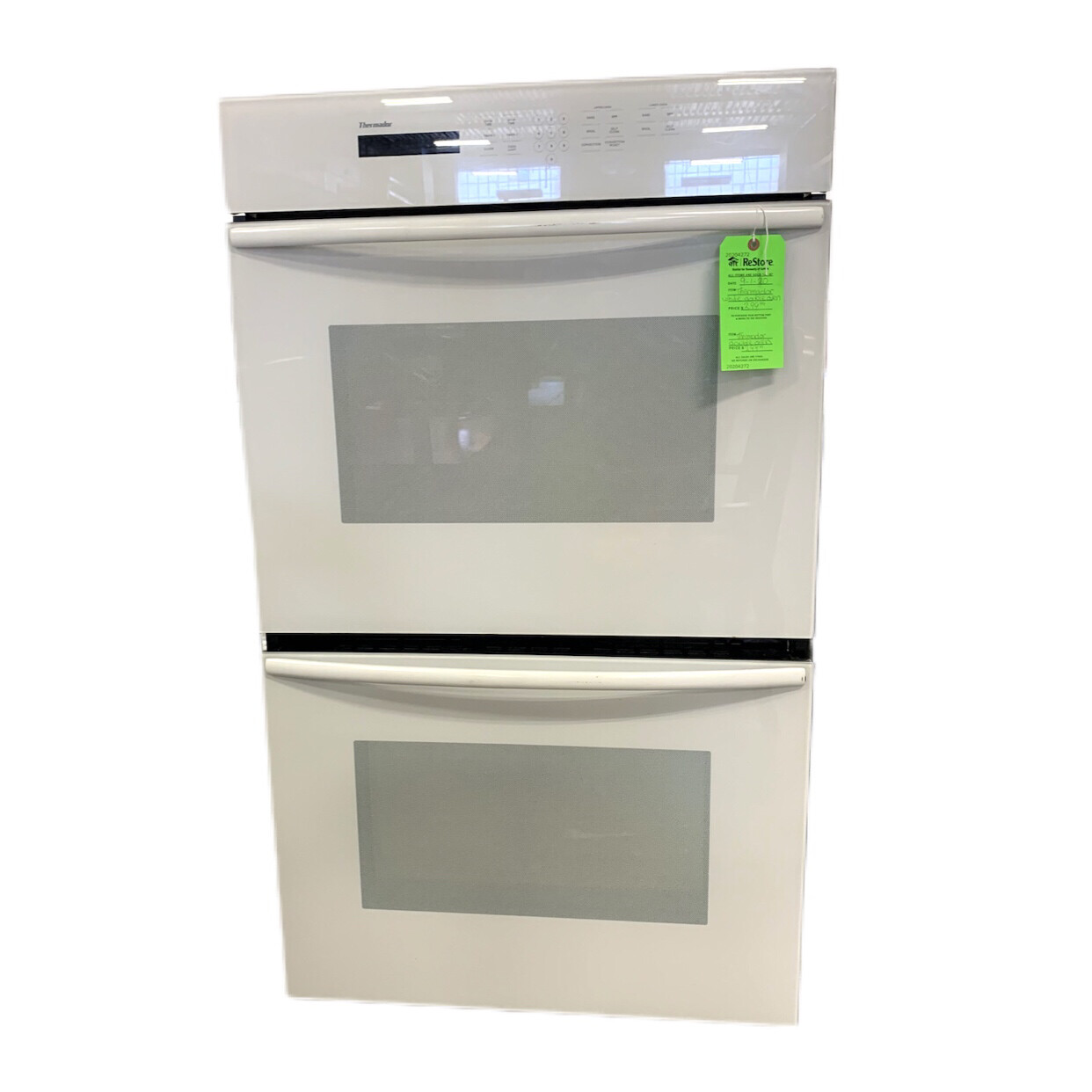 Thermador White Double Oven