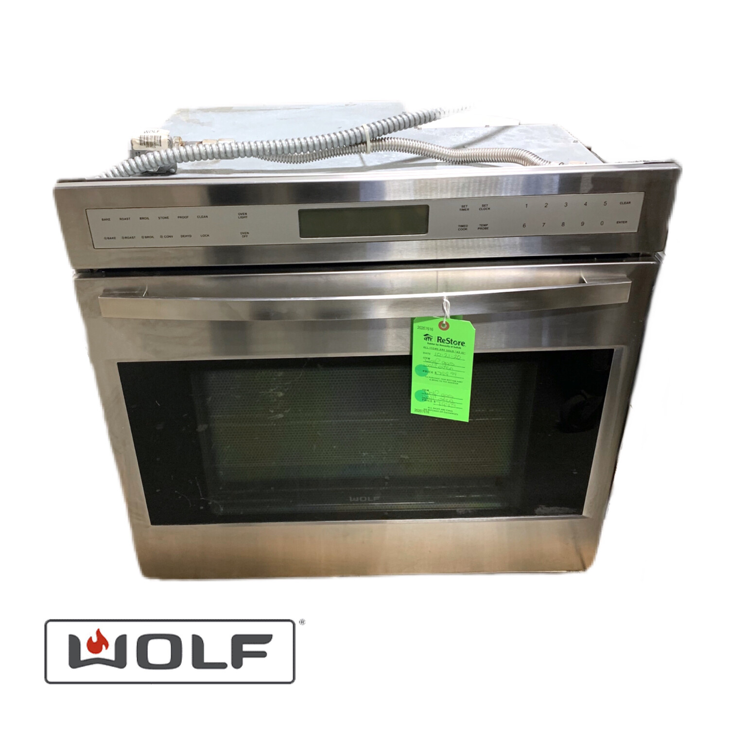 Wolf Gas Wall Oven