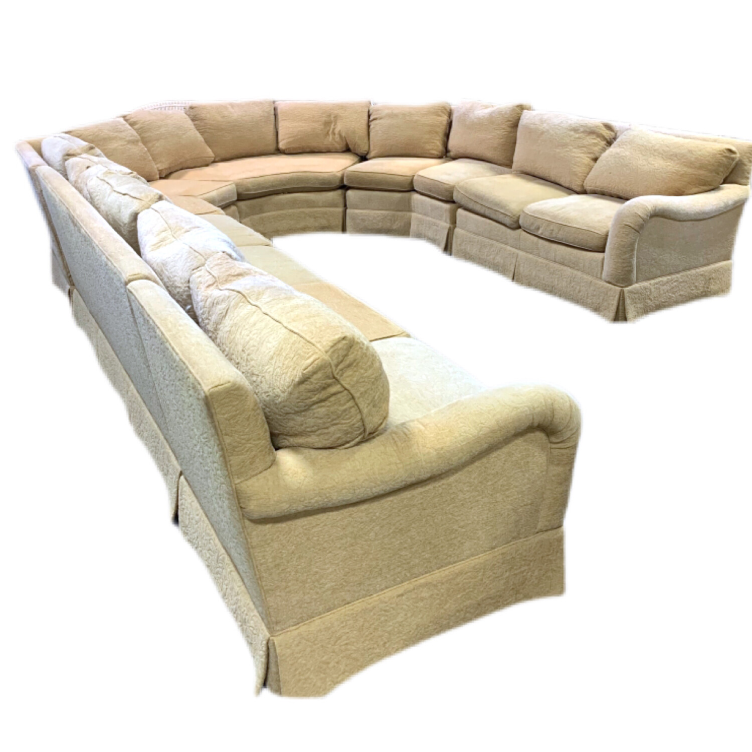 6 Piece Mustard Sectional
