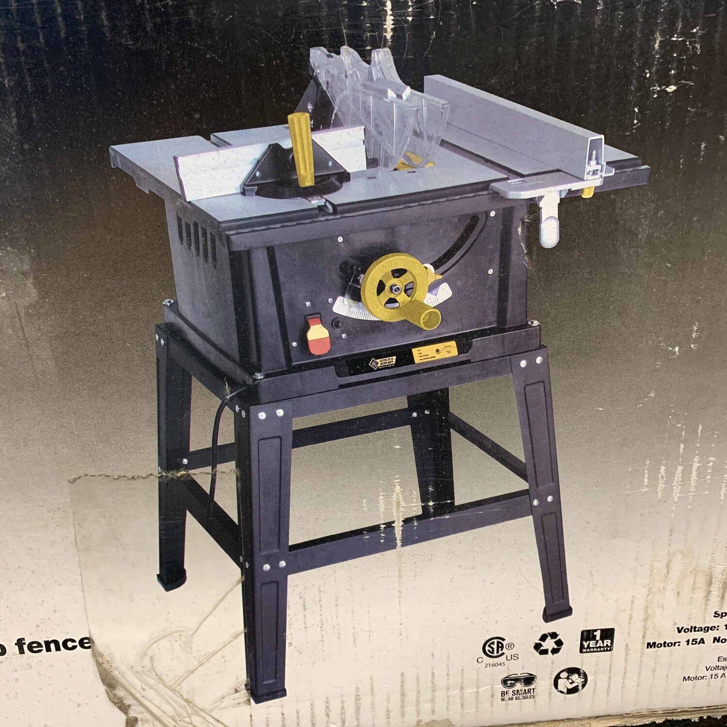 Steel Grip 10" Table Saw