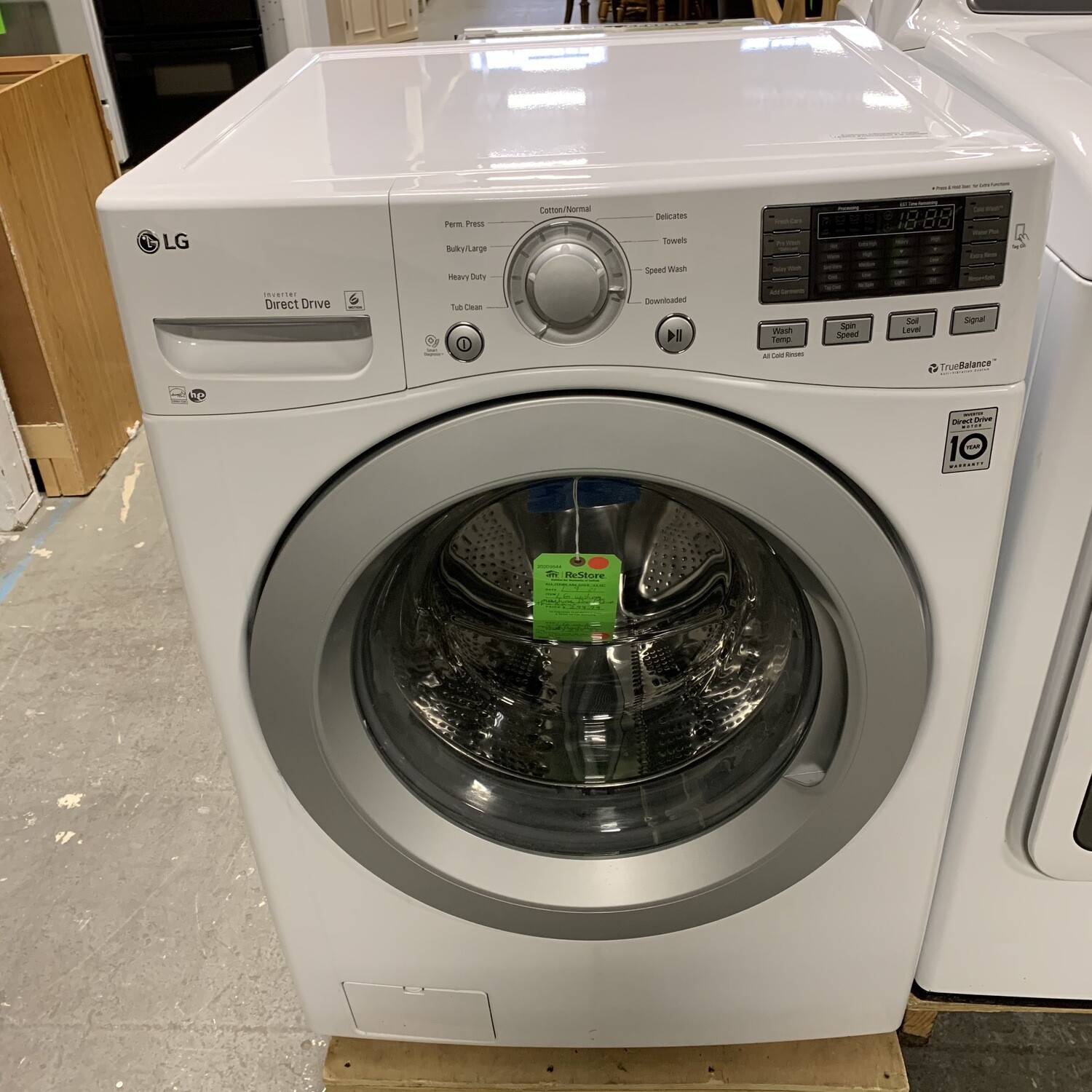 L.G Washing Machine Direct Drive True Balance