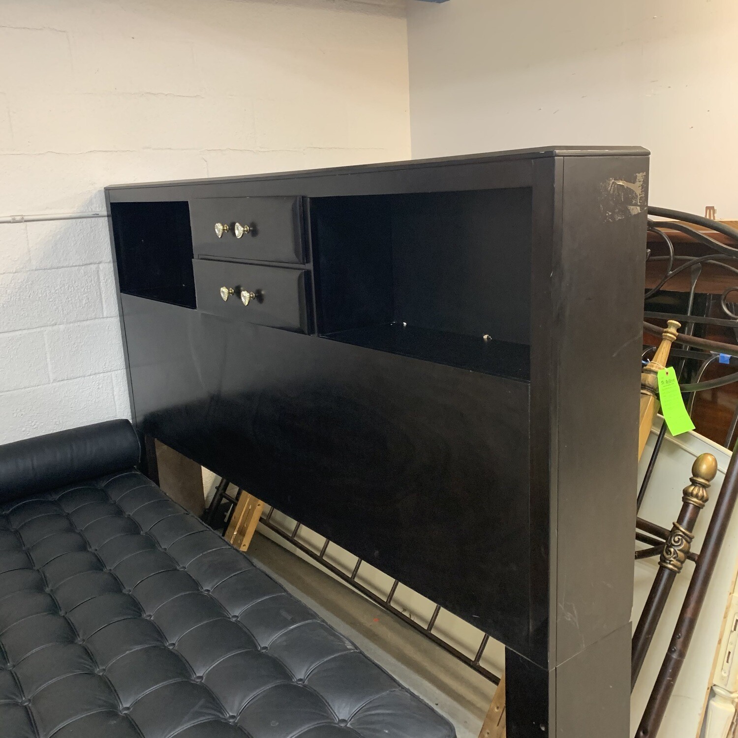 Ashley Furniture Black 2 Drawer Headboard