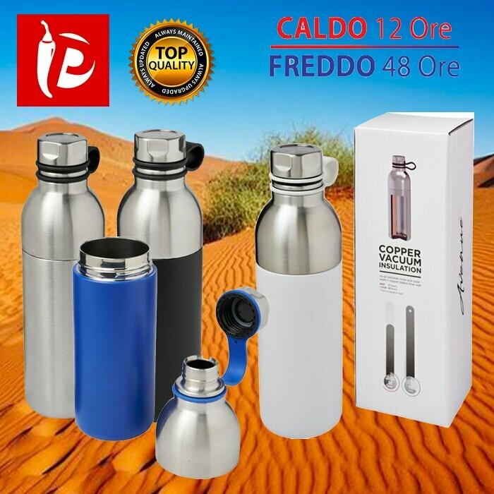 Gourde Isotherme Officielle SS Lazio - 400ml - Acier - Maintien De La Température 12h