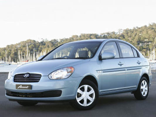 Hyundai accent размеры