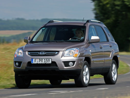 Kia sportage контрольные точки