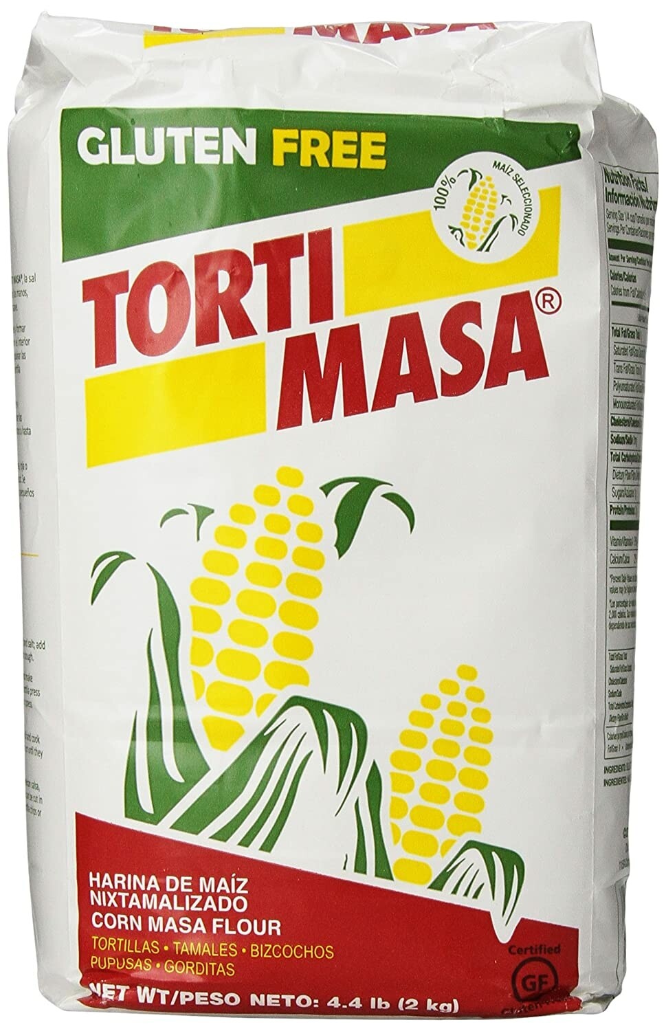 TORTIMASA CORN MASA FLOUR 2KG Online Store Paraiso Tropical Latin