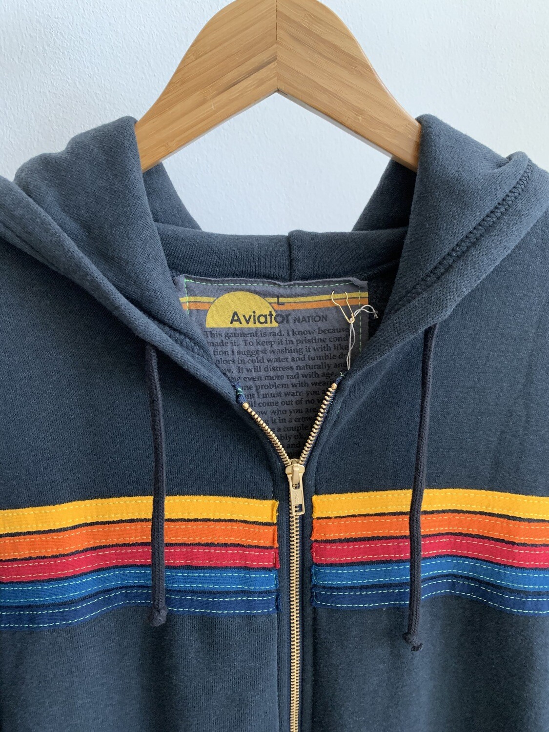 Aviator Nation, Five Stripe Hoodie