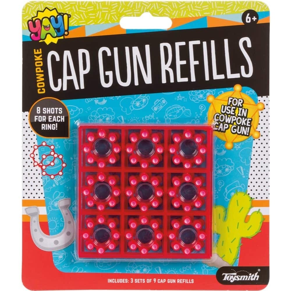 Toysmith Cap Gun Refills Cow Poke