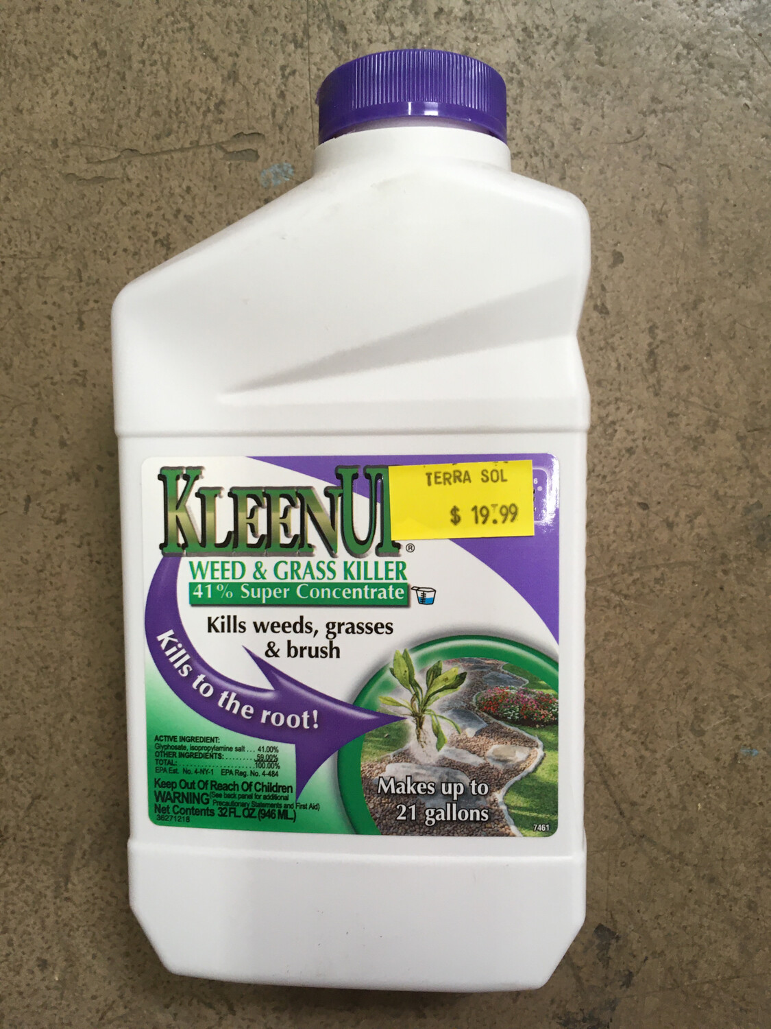 Kleenup Weed And Grass Killer Concentrate 32oz Store Terra Sol