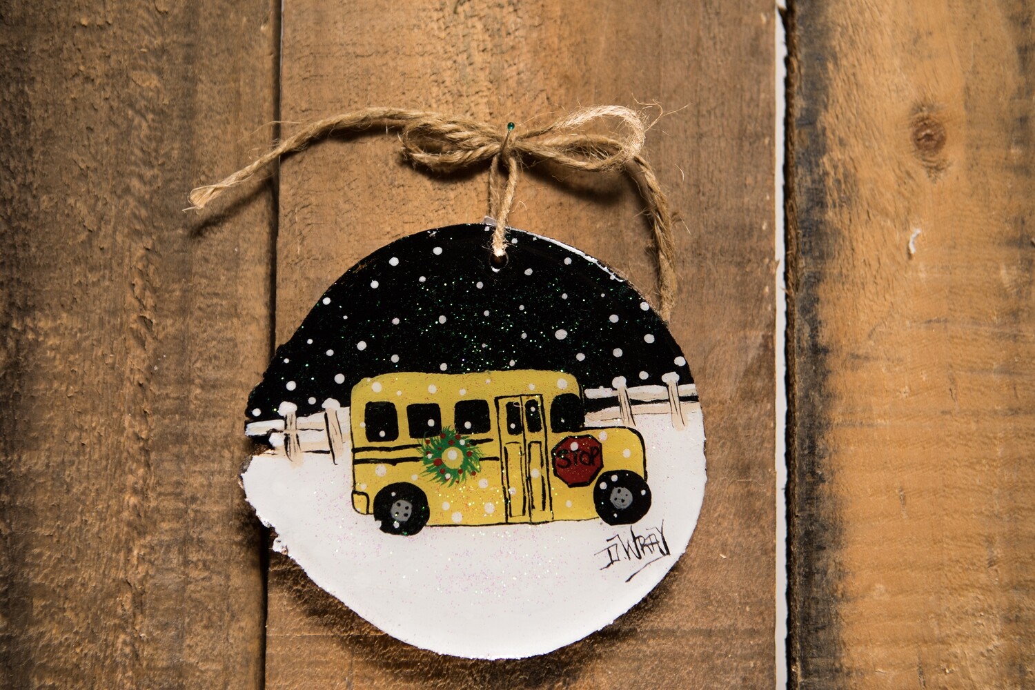 Wood Cookie Ornament wood-cookie-ornament