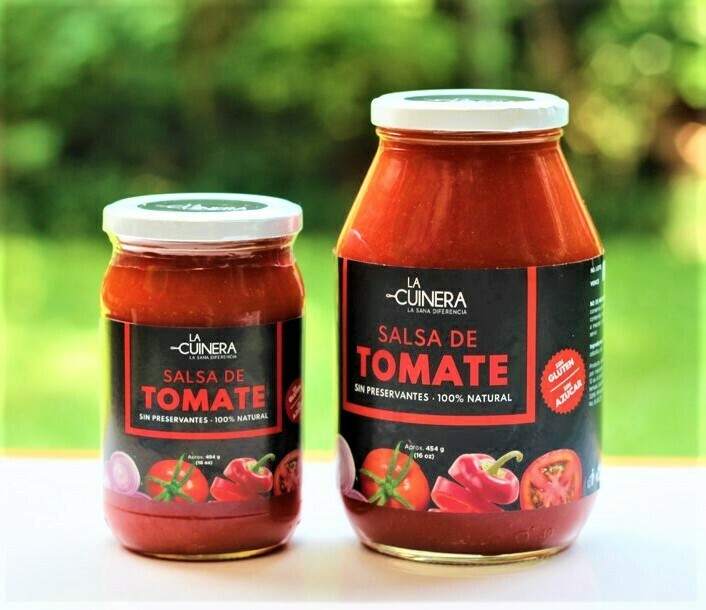 1 Taza De Salsa De Tomate En Gramos Salsa de Tomate Natural La Cuinera 16 oz x 2 unidades
